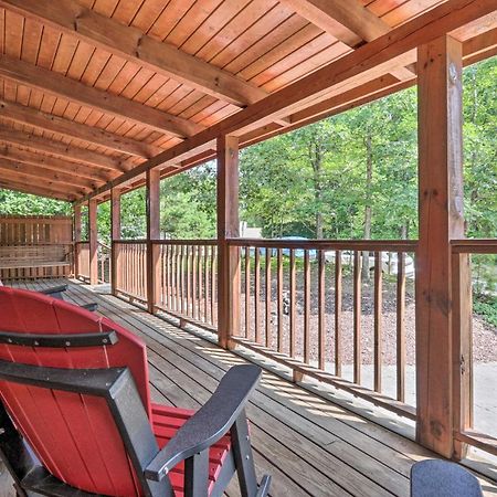 Cabin With Deck And Fireplace Less Than 3 Mi To Dollywood! Pigeon Forge Eksteriør bilde